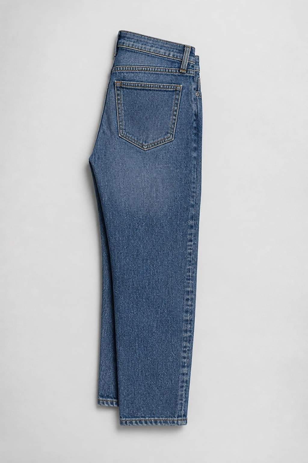 Jeans wide leg celeste
